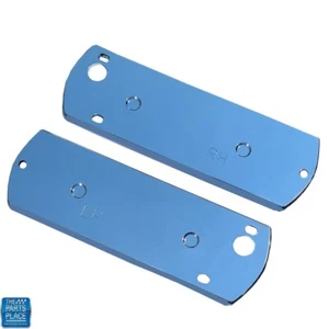 1968-1970 Impala Skylark GS 18" Chrome Armrest Arm Rest Backing Plates - New - Picture 1 of 1