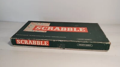 Scrabble Spears 1955 Vintage Word Game 100%  Complete retro game  - Image 1 of 4