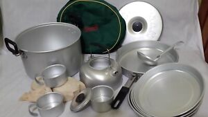 Coleman Aluminum Mess Kit Camping Cookware for sale | eBay