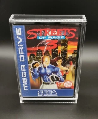 SUPREMEPROTECT Acryl Schutz Box UV Protection Case für Sega Mega Drive - 32x - Genesis - OVP