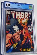 THOR #165 CGC 6.0 1969 Marvel WHITE PAGES 1ST FULL APPEARANCE OF HIM (WARLOCK)