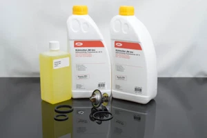 BMW K75 K100 K1100 Liquido di Raffreddamento Termostato Radiatore Guarnizioni Rep Set - Foto 1 di 12