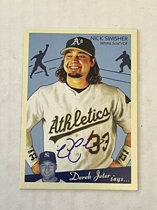 Nick Swisher 2008 Upper Deck Goudey Graphs Autograph Auto SP Oakland Athletics🔥