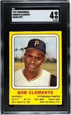 1969 TRANSOGRAM ROBERTO CLEMENTE VG-EX SGC 4 - Tough Card