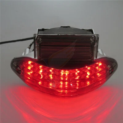 Lanterna traseira de freio lente de fumaça para 1999-2007 Suzuki Hayabusa GSXR1300 2003-2006 Kat - Imagem 1 de 4