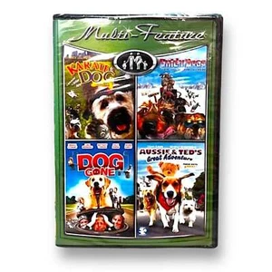 NEW! Multi-Feature Doggie Movies DVD Combo Pack - Imagen 1 de 1