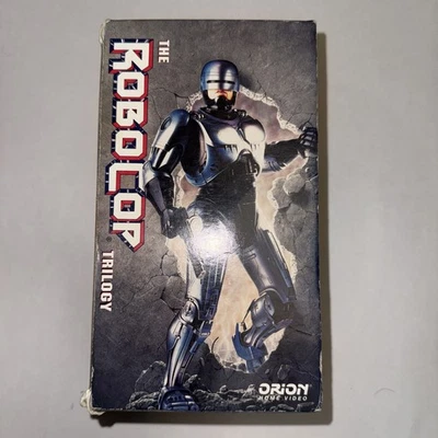 Vintage 1993 Robocop 1, 2 and 3 VHS Original Orion Release Trilogy - Image 1 of 3