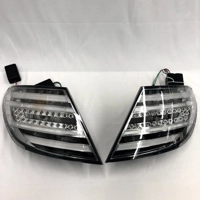 Car LED Tail Lamp Lights for Mercedes Benz C Class W204 C300 C250 Black White - Image 1 of 4