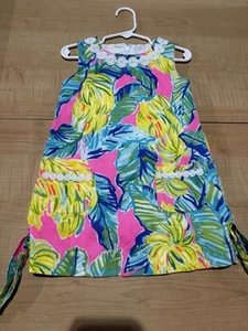 Girl’s Lilly Pulitzer Classic Shift Dress Size 3 - Picture 1 of 3