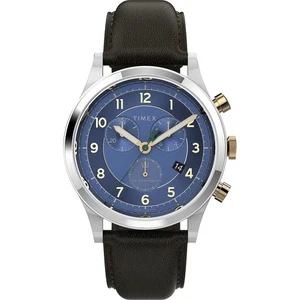 TIMEX Waterbury Traditional Men's Watch, TW2V28600, Blue, Chronograph, 10 ATM - Picture 1 of 4