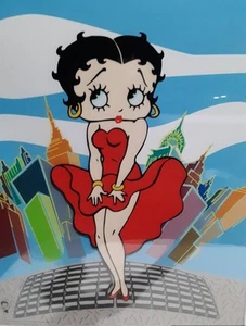 BETTY BOOP AS "MARILYN MONROE" LIMITED EDITION SERICEL COLLECTIBLE - Picture 1 of 5