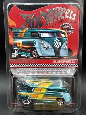 2024 Hot Wheels GREEN VW VOLKSWAGEN DRAG BUS RLC Redline Club sELECTIONs LOOK - Image 1 of 4