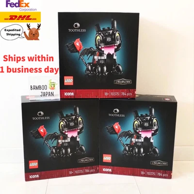 LEGO Icons #10375 How to Train Your Dragon: Toothless 2025 New Sealed 784 Pcs - Image 1 of 4