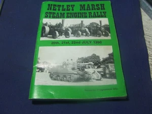 NETLEY MARSHTRACTION ENGINE RALLY PROGRAME 1990 - Picture 1 of 4