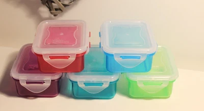 5 Lock und Lock LocknLock Vorratsdosen SET   FARB MIX   180 ml -HPL 805- - Bild 1 von 3