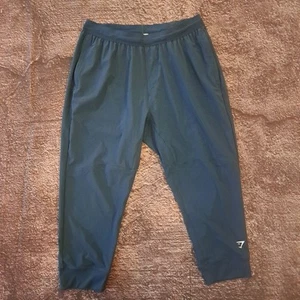 Gymshark Capri Jogginghose Large Blau - Bild 1 von 6