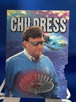 1997 Wheels Race Sharks First Bite Richard Childress #32 - Image 1 of 2
