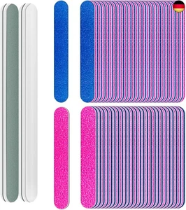 100 Stück Nagelfeilen, Einweg Nagelfeilen 180/240, doppelseitiges  - Bild 1 von 7