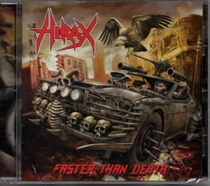 HIRAX-FASTER THAN DEATH-CD-thrashcore-thrash-phantasm-dri-sod-cryptic slaughter - Picture 1 of 2
