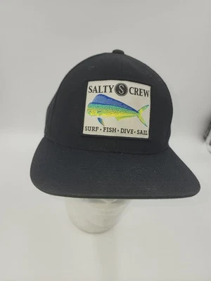 Salty Crew Men's Unisex Black Snapback Yupoong Classics Cap - Image 1 of 4