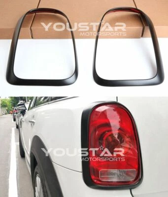 US STOCK SATIN BLACK LINE Rear Light Trims for MINI COUNTRYMAN Cooper F60 17-20 - Image 1 of 4