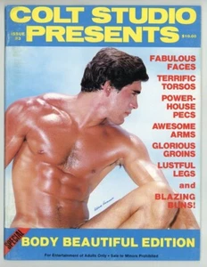 Colt Studio Presents #3 Matt Cromwell 1987 Hank Ditmar 52pgs Gay Magazine - Picture 1 of 2