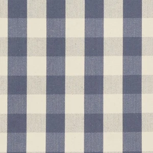Tela Croyde Check azul 137 cm espiga tejido muebles por metro - Imagen 1 de 7