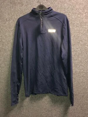 TCA Cloud Polar 1/4 Cremallera Térmico Correr Top Azul Marino Mediana TD100 Kk - Imagen 1 de 4