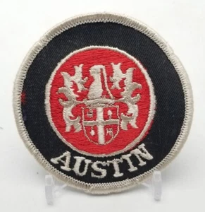 AUSTIN Healey Crest Embroidered Patch Iron Sew On Vintage Style Retro Jacket Hat - Picture 1 of 4