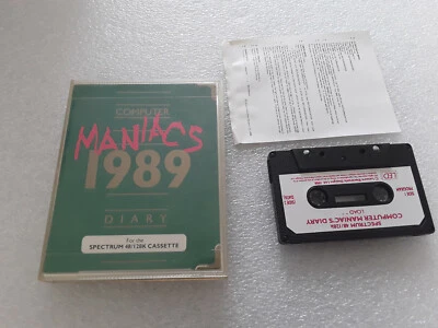 Sinclair ZX Spectrum - Maniacs 1989 - Photo 1/2