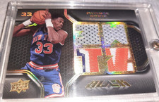 2008-09 Upper Deck Black Legend Gold Parallel /15 Patrick Ewing patch jersey