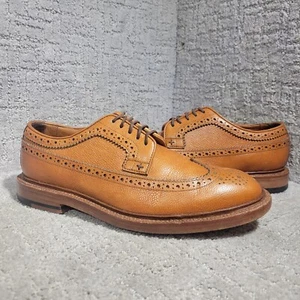 Grant Stone Longwing Men's Size 7D US Brown Chromexcel Wingtip Dress Shoes - Picture 1 of 12