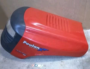 OEM POULAN PTX16542 RIDING LAWNMOWER Red HOOD ASSEMBLY 187559X505 / 187598 Great - Picture 1 of 9