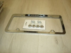 Volkswagen VW license plate frame from Auto Import inc.  Brainerd MN NEW. - Picture 1 of 4
