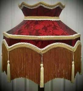 Downton Abbey Paisley Lampshades To Match Curtains Cushions Blinds Wallpaper. - Picture 1 of 7