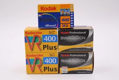 KODAK 35MM FILM SET MIT 5 STÜCK  , ABGELAUFEN , SHC Art.765416 - Bild 1 von 3
