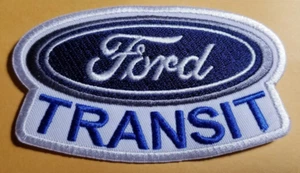 Ford Transit Patch approx 2.25x3.75" Great Hat work shirt size - Picture 1 of 2