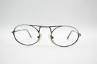 Vintage Trend Company 354 Metallic Oval Glasses Frames Eyeglasses NOS