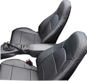 Seat cover Fit Daihatsu Copen L880K (all grades) black azur integrated headrest - Picture 1 of 3
