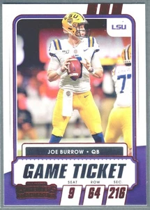 Panini Contenders Joe Burrow Legendary Contenders 2021 lámina roja - Imagen 1 de 2