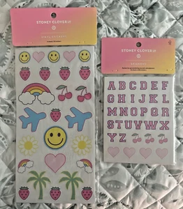 Stoney Clover Lane x Target (2 Stück) Vinyl Aufkleber & kleine Buchstaben neu - Bild 1 von 2
