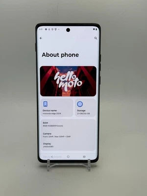 Motorola Edge 2024 - Smartphone - As-is for Salvage/Parts/Disassembly - Image 1 of 4