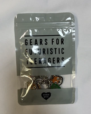 HUMAN MADE x j-Hope of BTS Collab Human Hope Key Charm Silver - Image 1 of 4