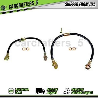 2 mangueras hidráulicas de freno trasero para Ford Taurus 1989-1991 2,5 L Foto 1 de 4