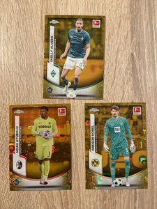 3x 2023-24 Topps Chrome Bundesliga 60 Years Parallel Lot (Atubolu RC, Kobel etc) - Bild 1 von 1