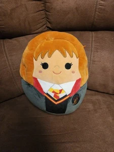 Squishmallow Kellytoy Plush Harry Potter 10" Hermione Granger New  - Picture 1 of 6