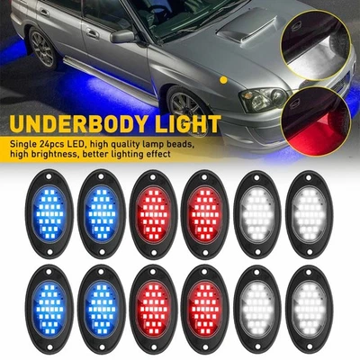 LOT 4-100PC LED Rock Light Underbody Trail Rig Wheel Lights Offroad Pickup Truck - Image 1 of 4