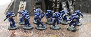 10x Assault Intercessors, Painted, ID#2876 - Picture 1 of 11