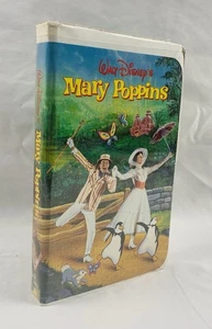Mary Poppins VHS Walt Disney Masterpiece Clamshell Julie Andrews Dick Van Dyke G - Picture 1 of 10
