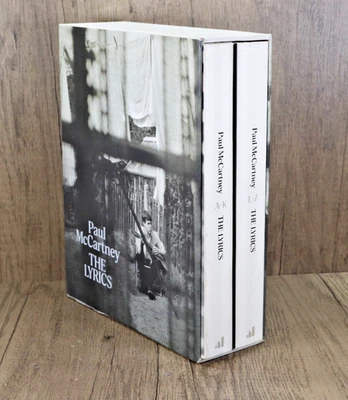 Paul McCartney the Lyrics 1956-Present  To Date  Hardcover Box Set A-Z - Image 1 of 3